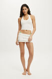 Maya Knit Halter Top, COCONUT MILK - example image 4