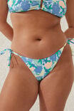 Fixed Tie Side Cheeky Bikini Bottom, SALADE DE FRUITS - alternate image 2