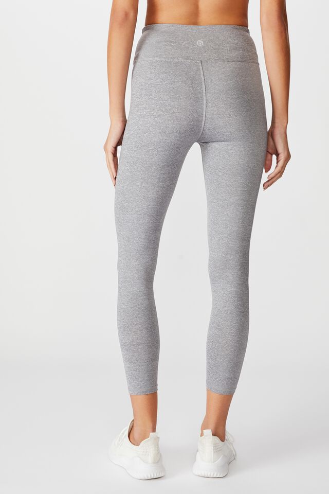 Personalised Core 7/8 Tight, MID GREY MARLE