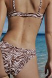 High Side Brazilian Seam Bikini Bottom, TULLY WAVE ACORN - alternate image 3
