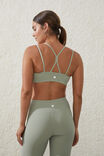 Strappy Sports Crop, GREEN CLOUD - alternate image 3