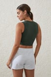 Ultra Soft Essential Tank, FOREST GREEN - alternate image 3