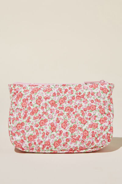 Body Make Up Bag, CAMILLE DITSY RED