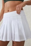 Ultra Soft Pleat Skirt, WHITE - alternate image 2