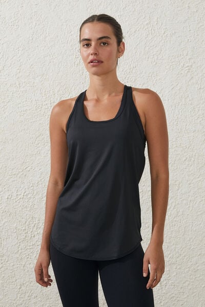 Regata - Training Tank Top, BLACK