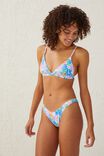 Calcinha De Biquíni - High Side Brazilian Seam Bikini Bottom, SCATTERED DAISY - vista alternativa 1