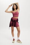 Ultra Luxe Bonded Strappy Back Tank, DRY ROSE - alternate image 4