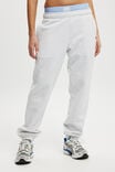 Plush Essential Gym Trackpant, CORE CLOUDY GREY MARLE - alternate image 2