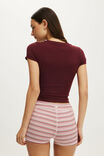 Ultra Soft Fitted Tshirt, GINGERBERRY - example image 3