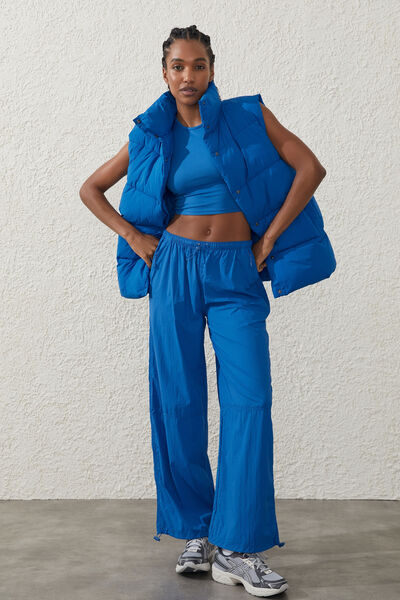 Calça - Light Weight Parachute Pant, MARINE BLUE