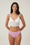 Stretch Lace Cheeky Brief, DIGITAL ORCHID - alternate image 4