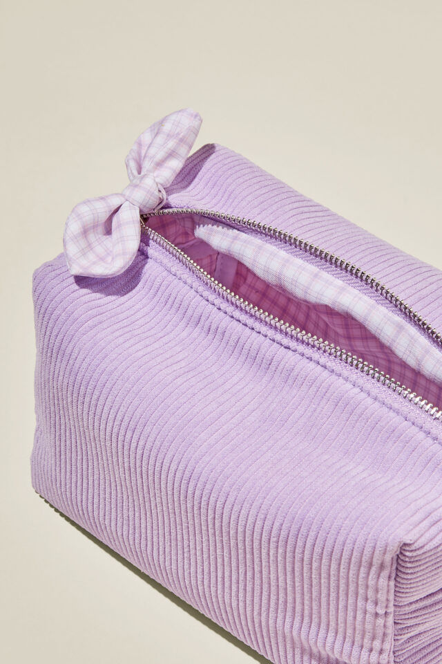Cottage Cos Case, LILAC CORD/ PINK LILAC CHECK