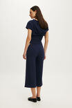 Sculpt Fleece Culotte, PREP SPORT NAVY - example image 3