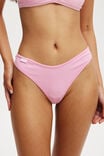 Organic Cotton Rib G String Brief, MILLENIAL PINK - alternate image 2