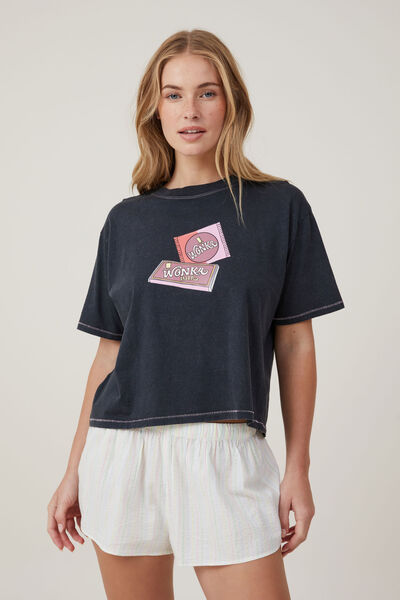 Jersey Bed Tee, LCN WB / WILLY WONKA BARS