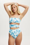 Cut Out One Piece Cheeky, KENDELLE PAISLEY BLUE - alternate image 5