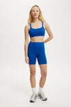 Strappy Sports Crop, ELECTRIC NAVY - alternate image 4