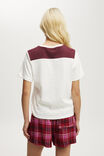 Graphic Sleep Tee, COCONUT MILK/ STAR - example image 3