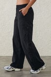 Active Woven Snap Pant, BLACK - alternate image 2