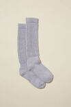 Active Slouch Sock, LIGHT HEATHER GREY - alternate image 1