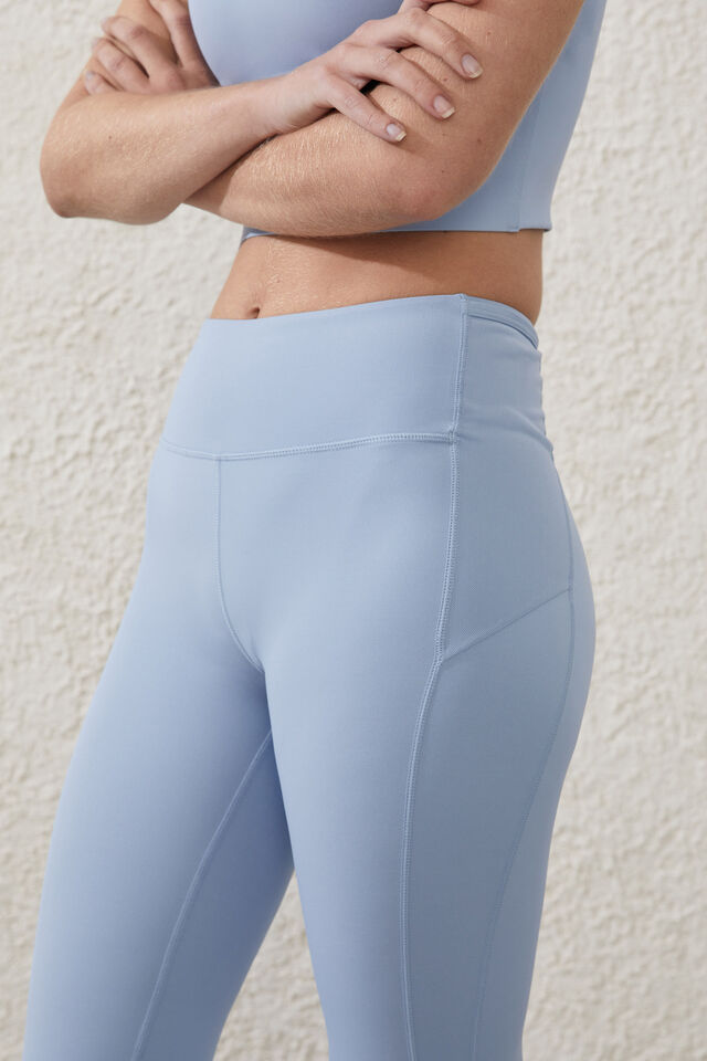 Ultra Luxe Mesh Panel 7/8 Tight, FOREVER BLUE