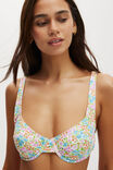 Underwire Balconette Bikini Top, GINA FLORAL - alternate image 2