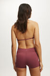 Ultra Soft Tie Front Micro Short, DUSTY ROSE - example image 3