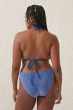 Slider Triangle Bikini Top, BLUE SPLASH METALLIC - alternate image 3