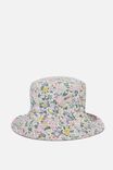 Bonnie Reversible Bucket Hat, GARDEN DITSY