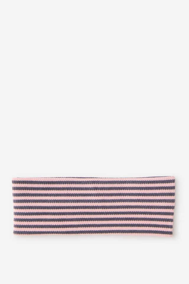 Off Duty Knit Headband, JET VIBE/ CHERRY DREAM