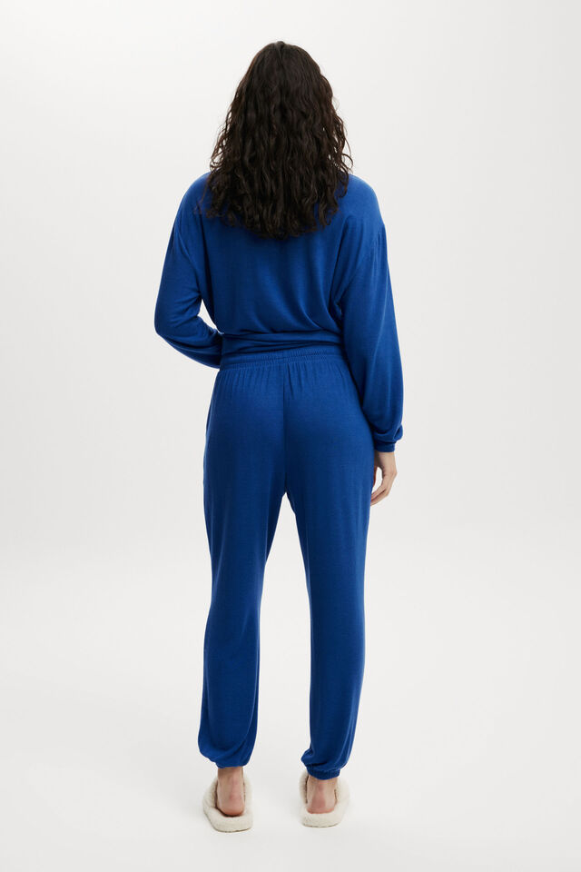 Super Soft Asia Fit Relaxed Slim Pant, BONJOUR BLUE
