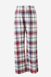 Flannel Boyfriend Boxer Pant Personalised, TONI CHECK/NAVY/GREEN/RED - alternate image 1