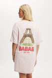 90S Graphic T-Shirt Nightie, LCN BAB / BABAR YOGA EIFFEL TOWER - alternate image 3