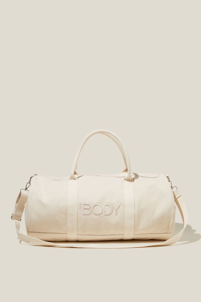 Body Weekender Bag, NATURAL