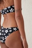 High Side Brazilian Seam Bikini Bottom, BELLA FLORAL MONO - alternate image 2