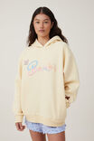 Lounge Oversized Fleece Hoodie Personalised, LCN DIS/BAMBI THUMPER AND MISS BUNNY - alternate image 2