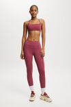 Ultra Luxe Mesh Panel 7/8 Tight- Asia Fit, DRY ROSE - alternate image 1