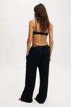 Lightweight Wide Leg Beach Pant, BLACK - example image 3