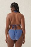 Full Bikini Bottom, BLUE SPLASH METALLIC - alternate image 3