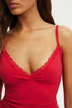 Dreamy Soft Triangle Cami, CHEEKY CHERRY - example image 2