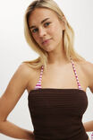 Bobbi Tube Top, ESPRESSO - example image 2