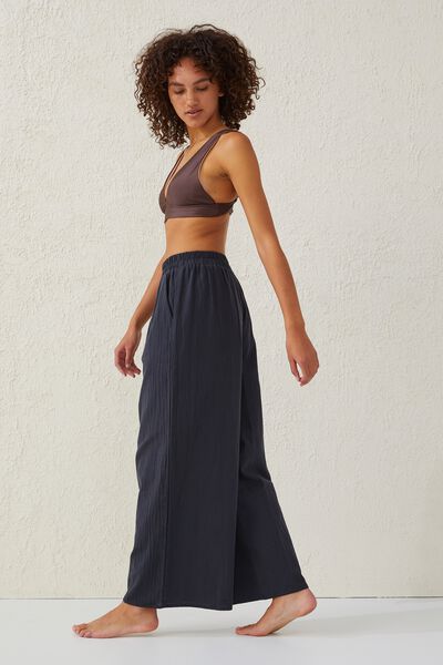 Relaxed Beach Pant, WASHED BLACK