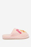 Cosy Novelty Scuff Slipper, CHRISTMAS PINK - alternate image 1