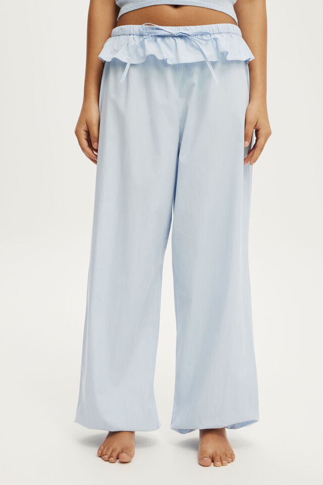Cotton Soft Balloon Pant, VIOLET BLUE