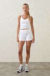Ultra Luxe Strappy Tank, WHITE - alternate image 3