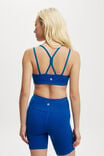 Strappy Sports Crop, ELECTRIC NAVY - alternate image 3