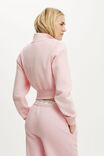 Plush Fitted Zip Through, CHERRY DREAM - example image 4