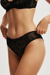Layla Lace Cheeky Brief, BLACK - alternate image 2