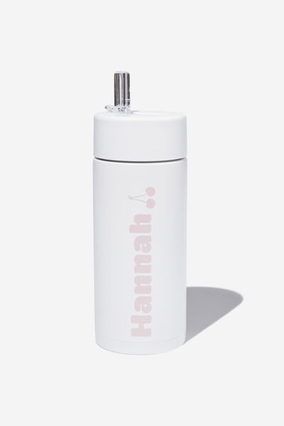 Active Drink Bottle 1L Personalised, WHITE