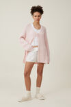 Bow Tie Knit Cardi, TENDER TOUCH PINK MARLE - alternate image 4